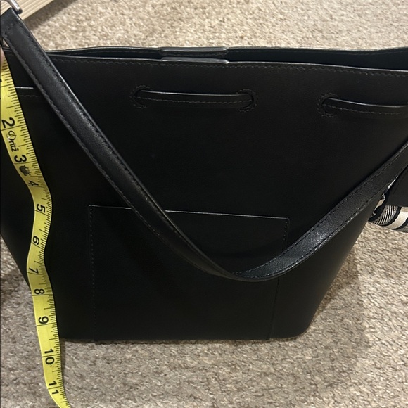 Michael Kors Black Crossbody Bag with Silver Accents - Picture 4 of 5